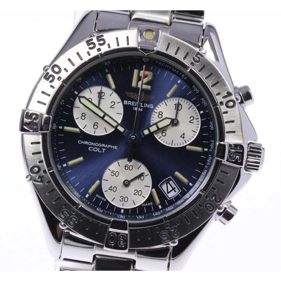 ☆美品 箱保付【BREITLING】ブライトリング コルト クロノグラフ 