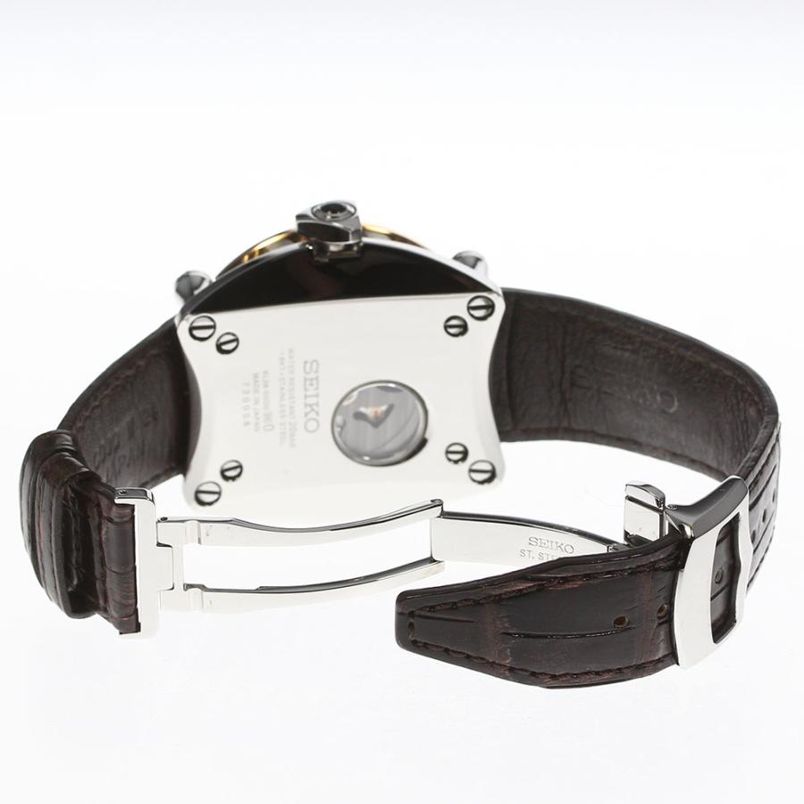 良品★箱・保【SEIKO】セイコー ガランテ GMT SBLM008 自動巻き メンズ   【2210】 SEIKO（セイコー） 良品☆箱・保【SEIKO】セイコー ガランテ GMT