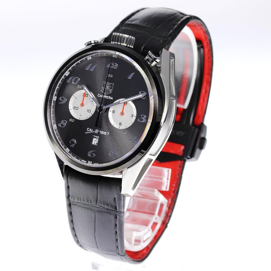 ☆美品★箱・保証書付き【TAG HEUER】タグホイヤー カレラ キャリバー1887 クロノグラフ 200本限定 CAR2C14 自動巻き メンズ TAG HEUER（タグ・ホイヤー） ☆美品☆箱・保証書付き【TAG HEUER