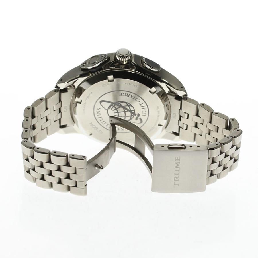 ☆良品☆内箱付き【TRUME】トゥルーム ライトチャージ GPS クロノ