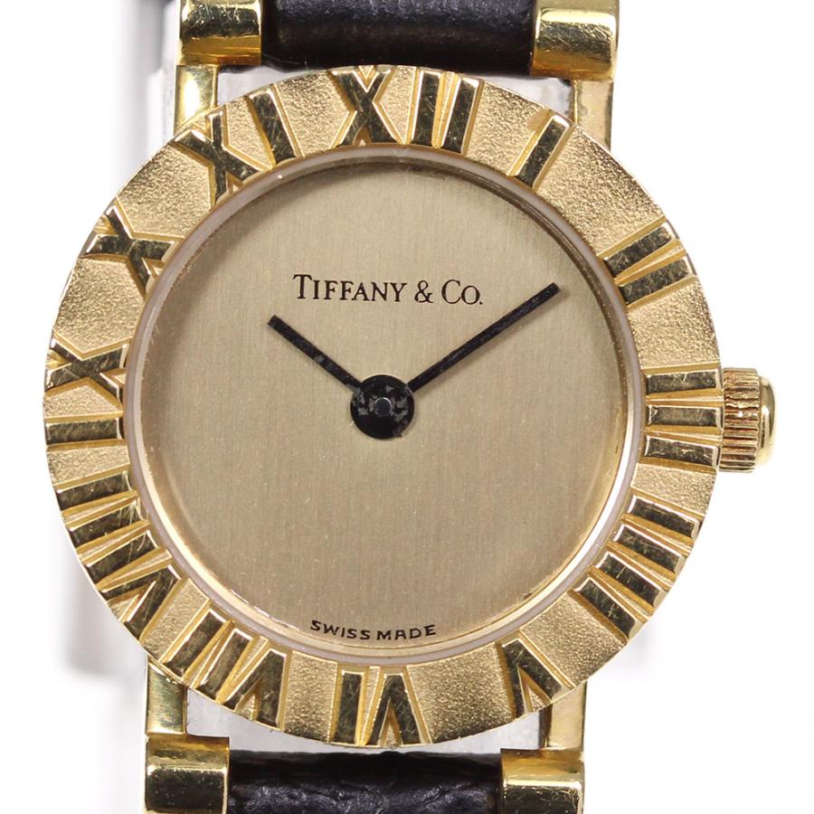 Tiffany & Co./ティファニー アトラス 18K/750純正ベルト Tiffany & Co
