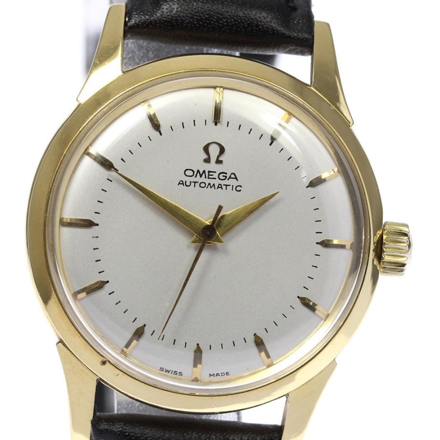 ☆良品【OMEGA】オメガ シーマスター K18YG デイト アンティーク cal