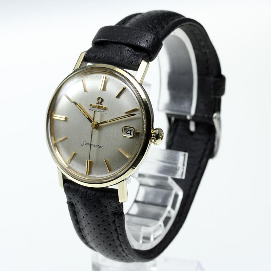 オメガ OMEGA シーマスター デイデイト 自動巻き オメガ シーマスター デイデイト シルバー文字盤 1967年製 自動