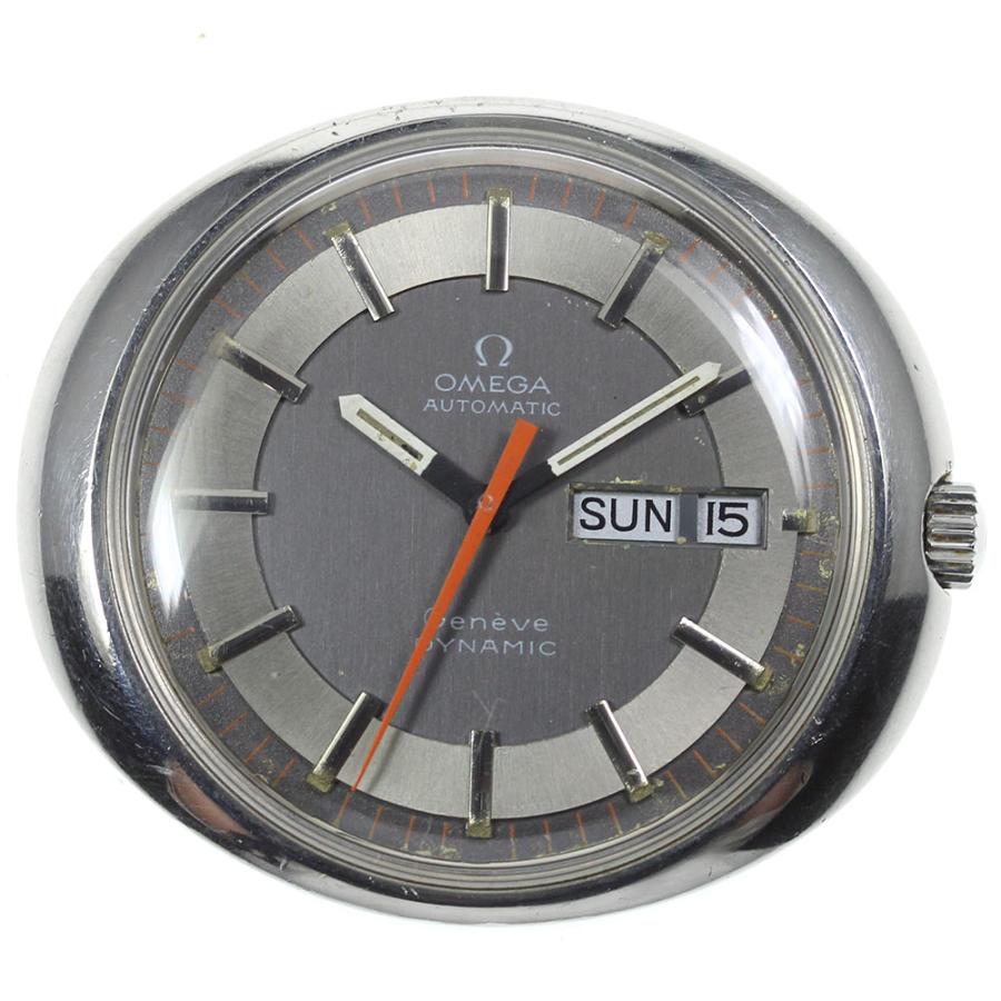 稼働品☆OMEGA ジュネーブ デイト オートマ メンズウォッチ TOOL107 