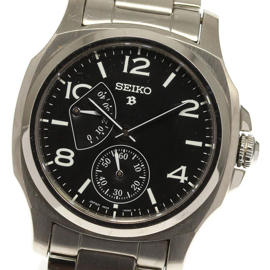 SEIKO（セイコー） 【SEIKO】セイコー ブライツ ブラック琺瑯ダイヤル