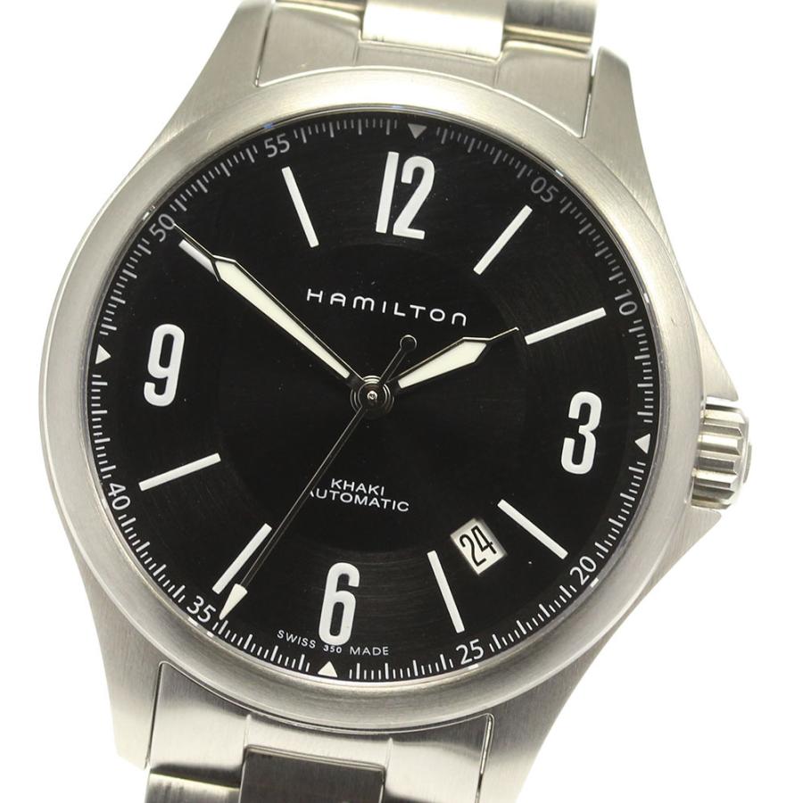 HAMILTON ☆良品 箱保付【HAMILTON】ハミルトン カーキ デイト H765650  