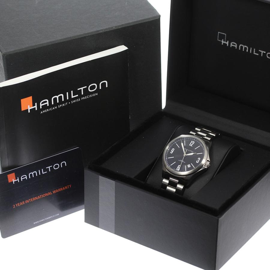 HAMILTON ☆良品 箱保付【HAMILTON】ハミルトン カーキ デイト H765650  