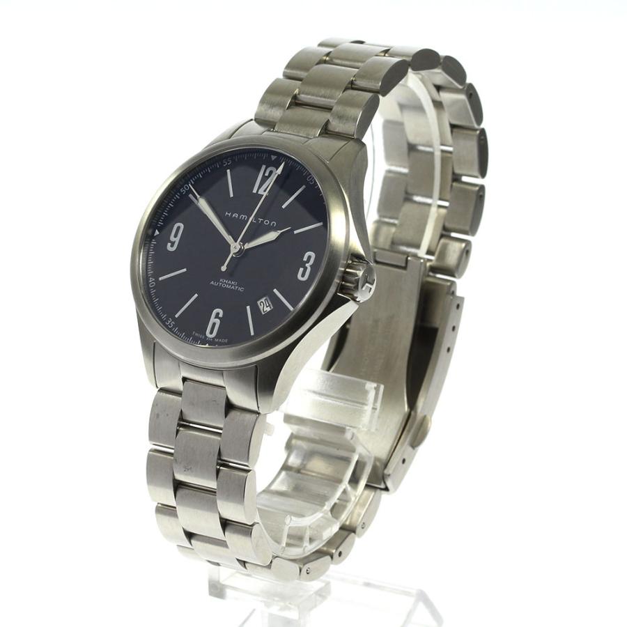 HAMILTON ☆良品 箱保付【HAMILTON】ハミルトン カーキ デイト H765650  