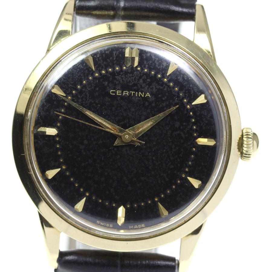 CERTINA】サーチナ アンティーク K18YG Cal.324 手巻き メンズ