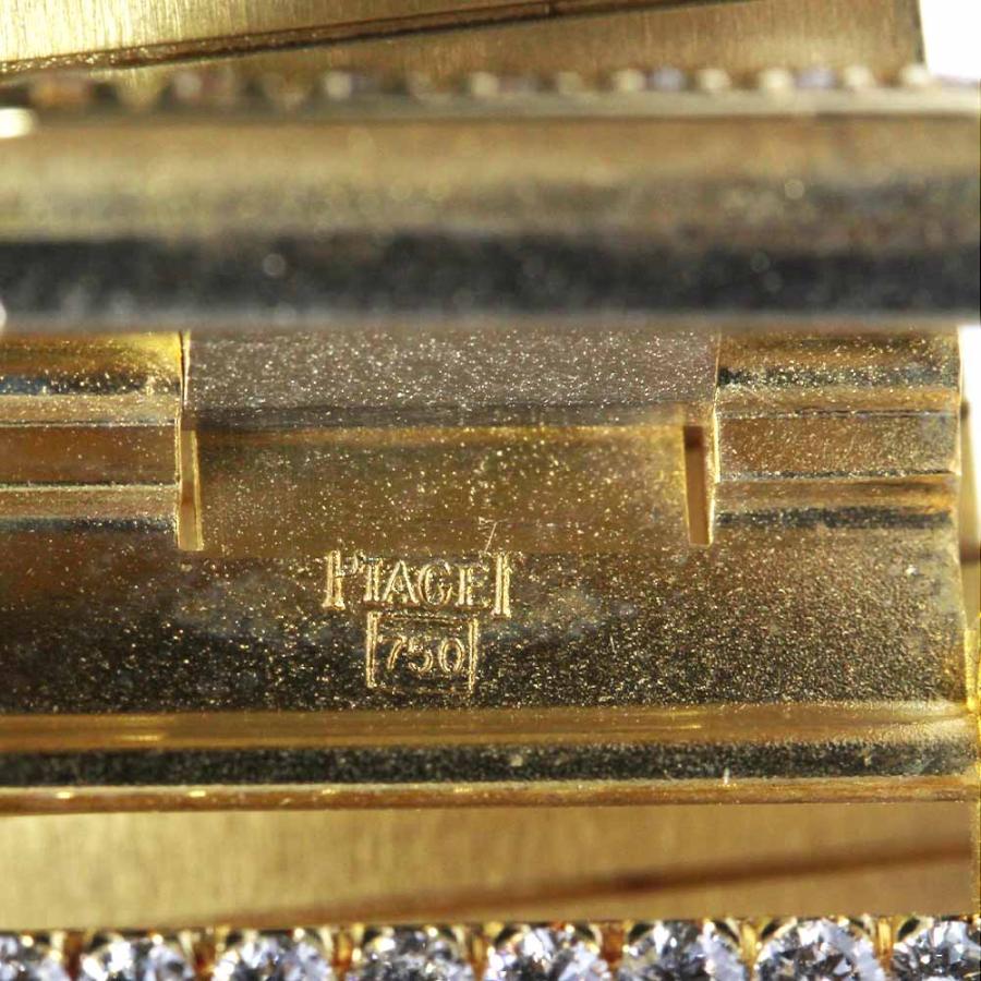 PIAGET（ピアジェ） PIAGET 9131C626 K18YG 全面ダイヤ文字盤 手巻き