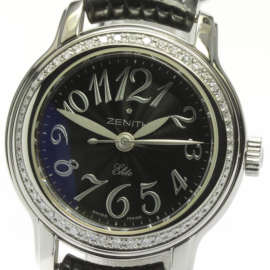 ゼニス ZENITH 16.1220.67/68 ベイビースター ダイヤベゼル 自動巻き レディース _950390 ZENITH（ゼニス） ☆良品【ZENITH】ゼニス ベイビースター ダイヤ