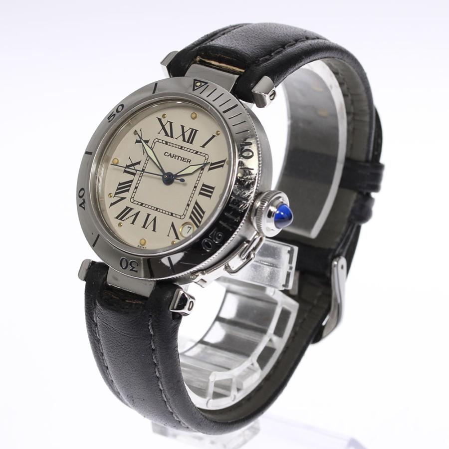 CARTIER W3100255 パシャC デイト 自動巻き カルティエ Cartier ☆内箱付き【CARTIER】カルティエ パシャC デイト