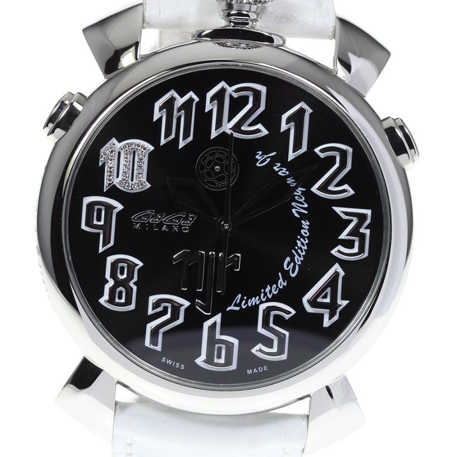 ガガミラノ 5097 ブラック 腕時計 GaGa MILANO（ガガミラノ） ☆極美品