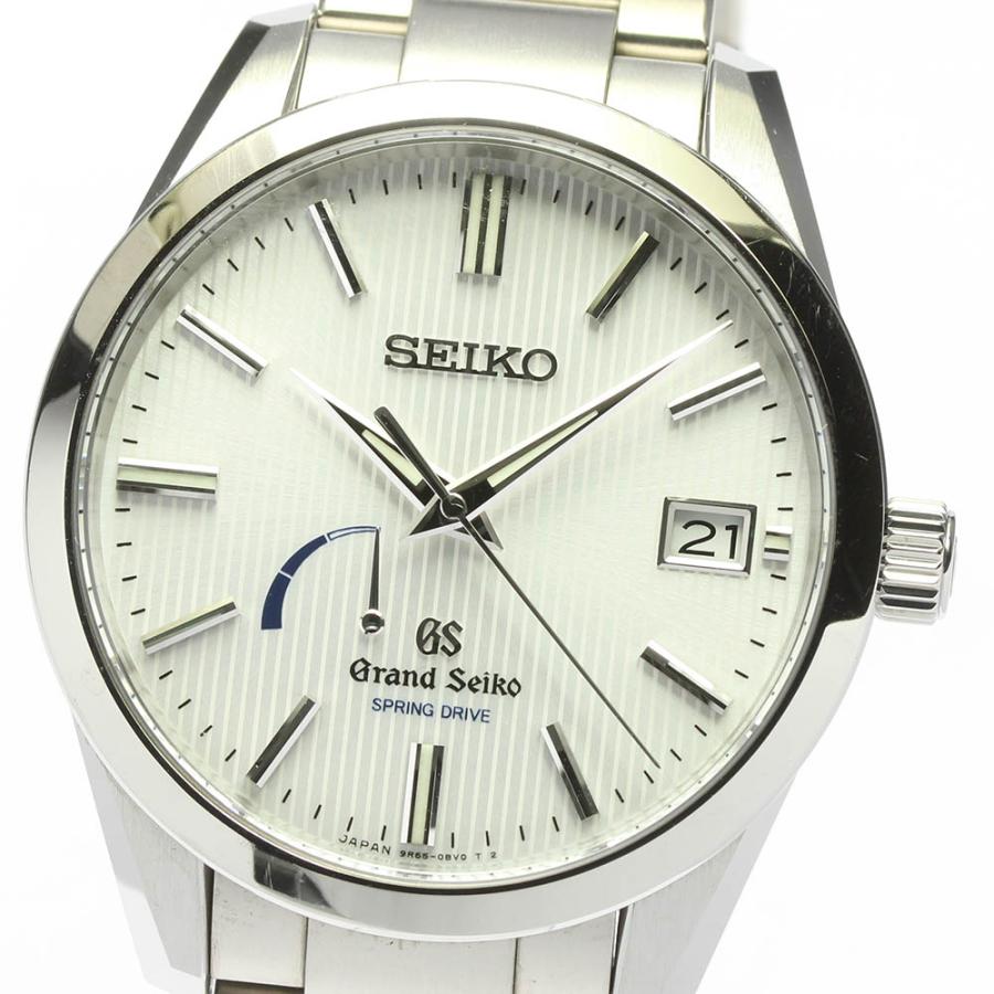 セイコー SEIKO 9R65-0CJ0/SBGA347 グランドセイコー デイト スプリングドライブ メンズ _896572 SEIKO（セイコー） ☆箱・保証書付き【SEIKO】セイコー グランド