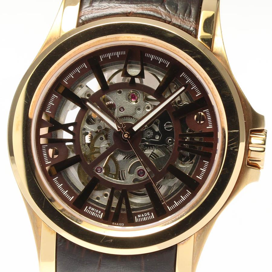BULOVA ブローバ アキュトロン オープンハート 裏スケ 自動巻き BULOVA ブローバ アキュトロン オープンハート 裏スケ 自動巻き