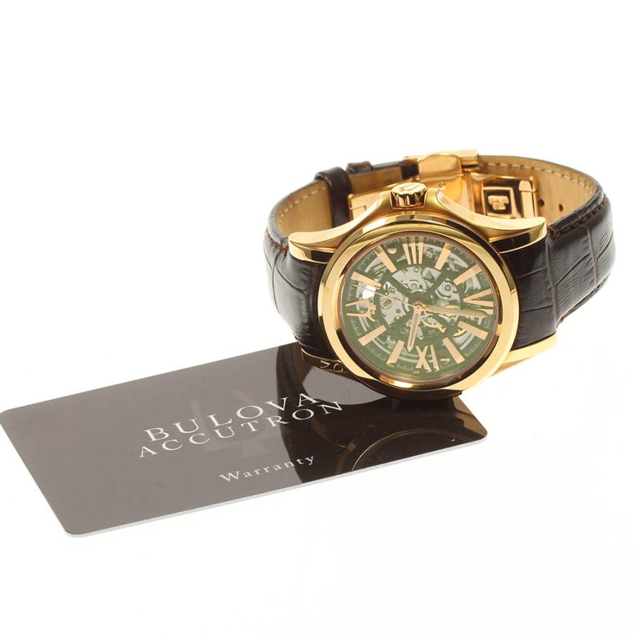 ☆良品☆保証書付き【BULOVA】ブローバ アキュトロン スケルトン