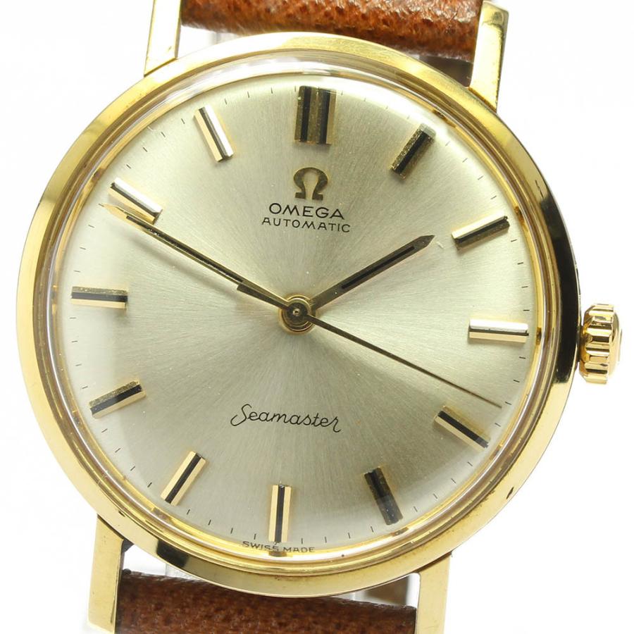 人気急上昇 シーマスター Omega オメガ K18yg メンズ 自動巻き 61sc アンティーク メンズ腕時計 Www Varney Com Br