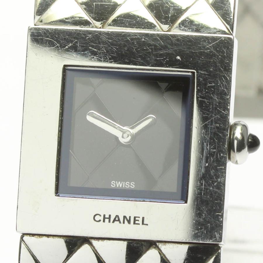 CHANEL シルバー クォーツ時計　マトラッセ シャネル CHANEL｜マトラッセ｜Matelasse｜クォーツ・1990年代製