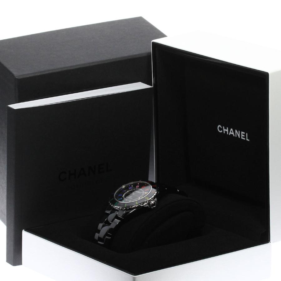 CHANEL シャネル H7122 J12 黒セラミック エレクトロ 世界限定1255本  