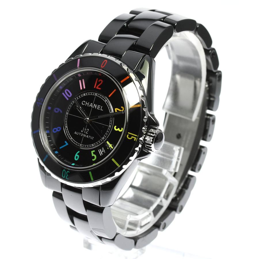 シャネル CHANEL H7122 J12 黒セラミック エレクトロ 世界限定1255本 