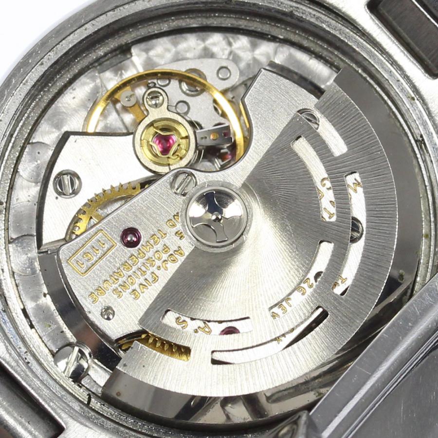 【ROLEX】ロレックス オイスターパーペチュアル cal.1161 6619 ステンレススチール×WG×リザード 自動巻き アナログ表示 レディース シルバー文字盤 腕時計 ROLEX（ロレックス） 【ROLEX】ロレックス オイスターパーペチュアル