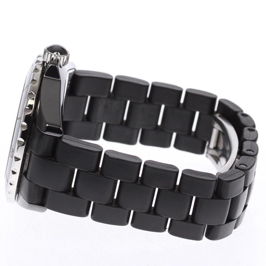 CHANEL ☆美品☆箱付き【CHANEL】シャネル J12 黒セラミック
