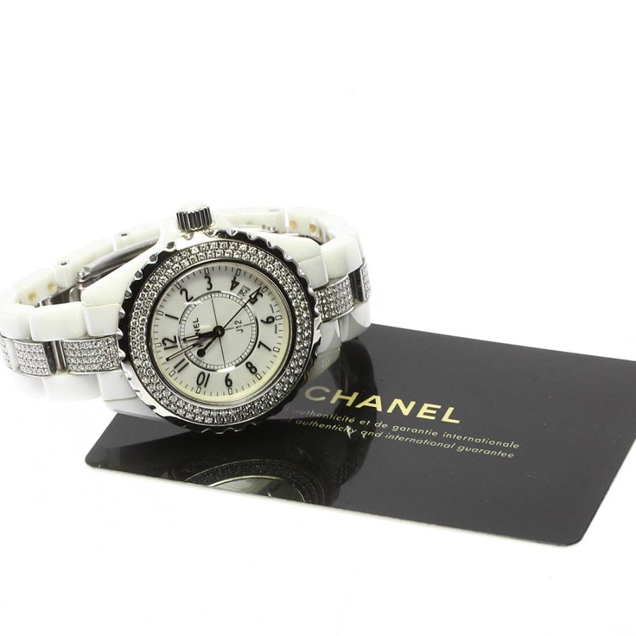 CHANEL ☆保証書付き【CHANEL】シャネル J12 白セラミック CHANEL ☆保証書付き【CHANEL】シャネル J12 白セラミック