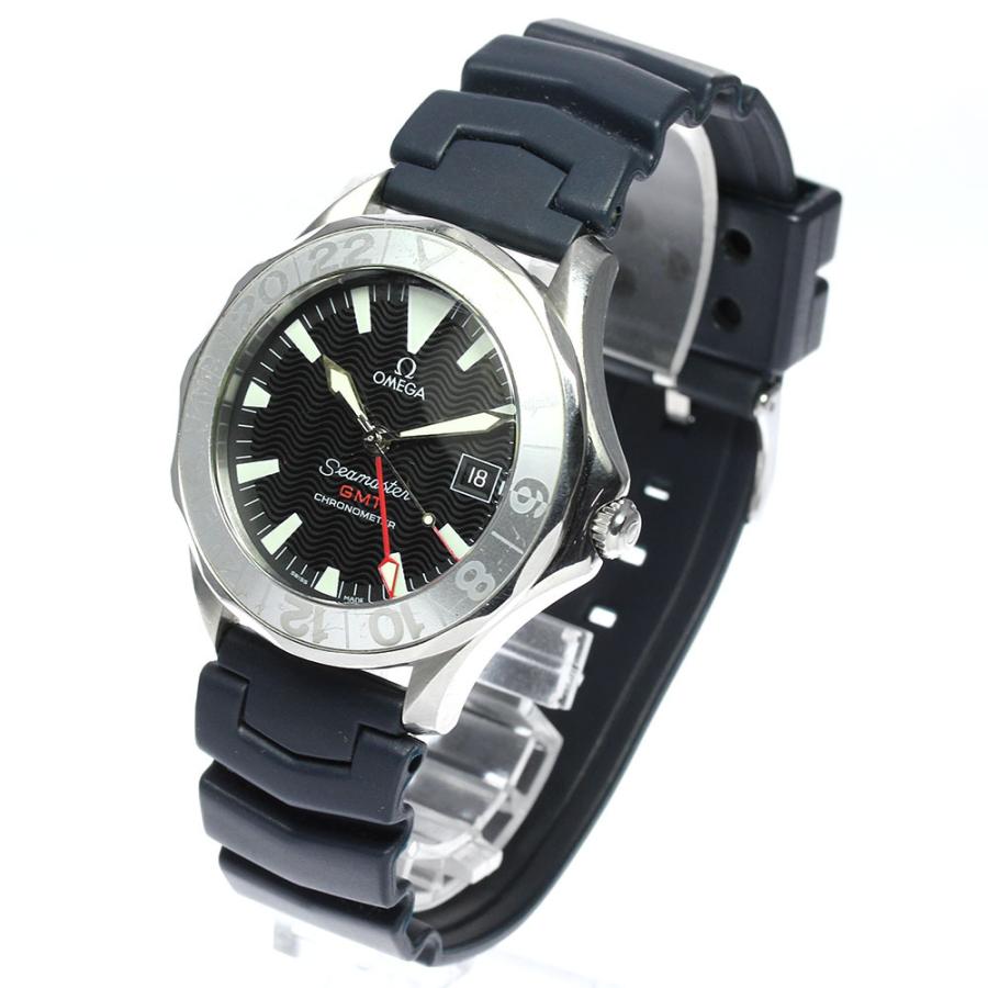 OMEGA（オメガ） ☆保証書付き【OMEGA】オメガ シーマスター GMT 50