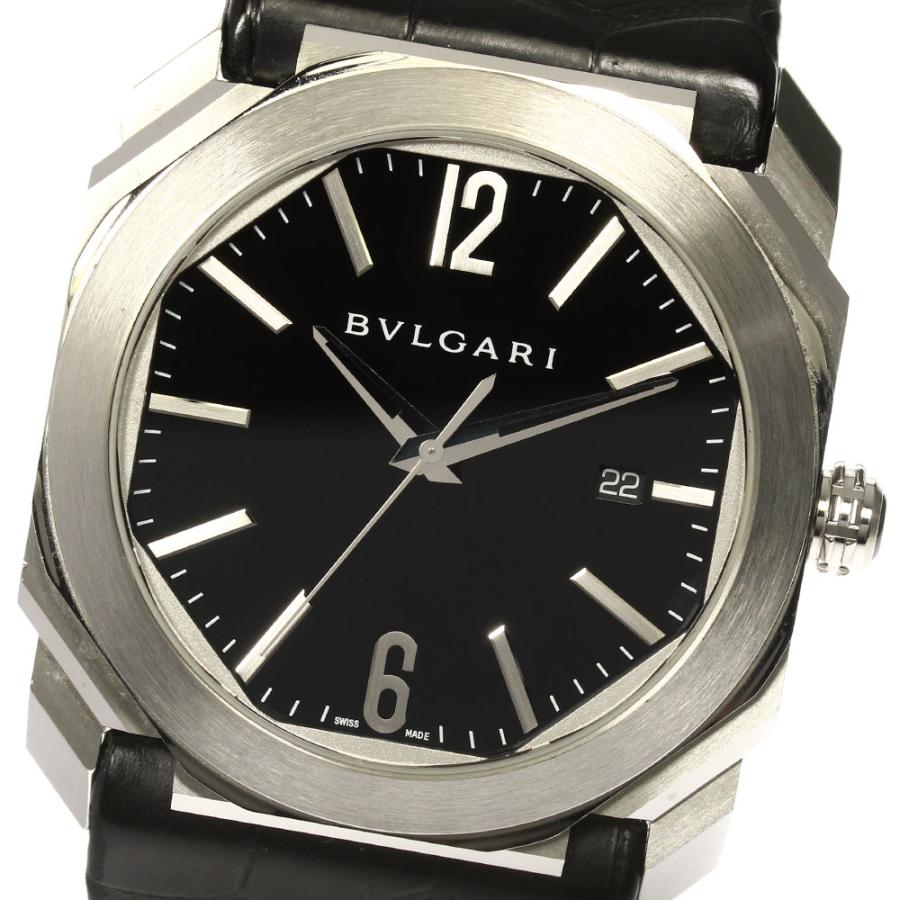 ブルガリ BVLGARI BG041S オクト デイト 自動巻き メンズ _945844 BVLGARI（ブルガリ） ☆良品【BVLGARI】ブルガリ オクト デイト BG041S