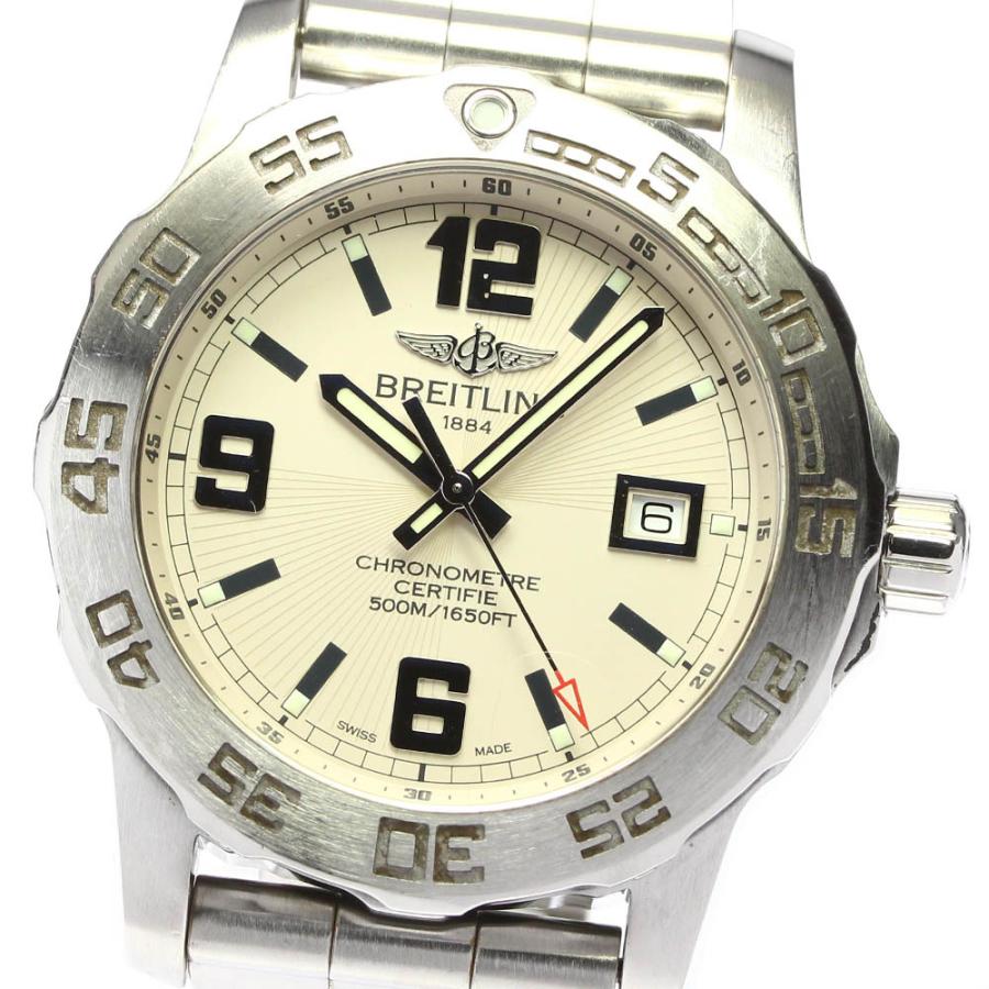 ☆箱付き【BREITLING】ブライトリング コルト44 デイト A74387 