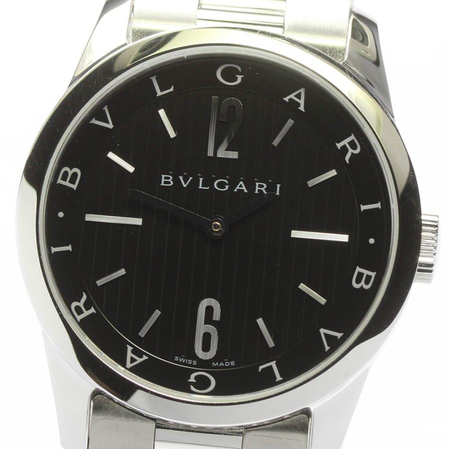 ブルガリBVLGARI ST37S クォーツ 腕時計 BVLGARI（ブルガリ） ☆良品☆保証書付き【BVLGARI】ブルガリ