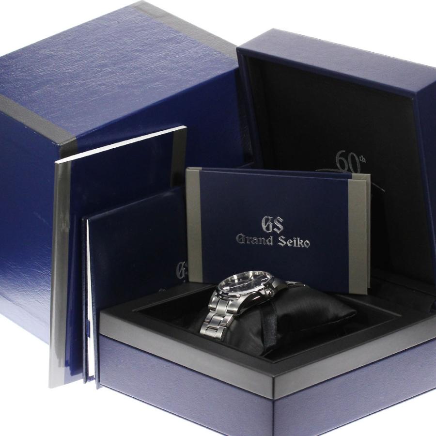 ☆美品★箱・保証書付き【SEIKO】セイコー グランドセイコー 60周年記念モデル 2500本限定 SBGR321/9S65-00V0 自動巻 メンズ 【220602】【ev15】 SEIKO（セイコー） ☆極美品☆箱・保証書付き【SEIKO】セイコー