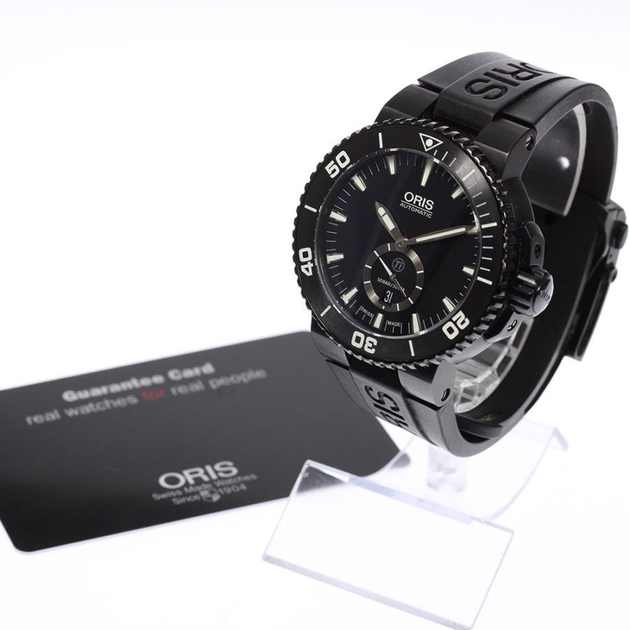 ORIS（オリス） ☆美品☆保証書付き【ORIS】オリス アクイス 7674 自動