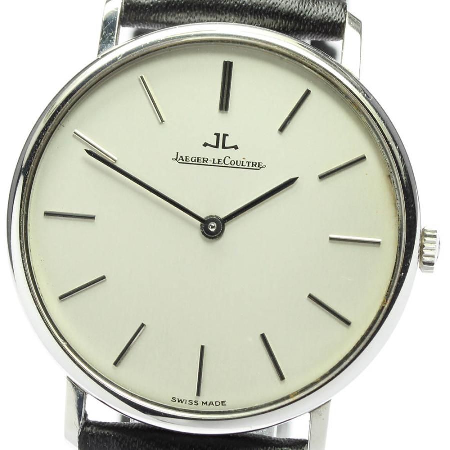 【希少・極美品】ジャガールクルト　クラブ　手巻き アンティーク　OH 新品仕上済 JAEGER-LECOULTRE ☆良品【JAEGER-LECOULTRE】ジャガー