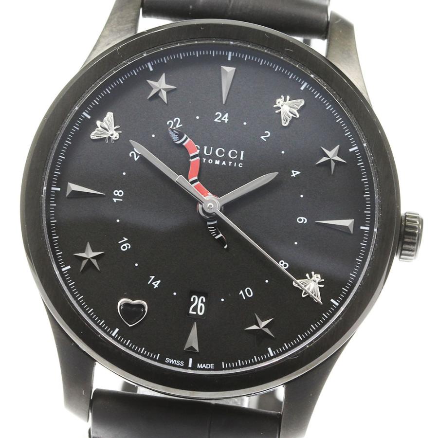 【希少】グッチ 126.3 YA126318 クォーツ 箱付 美品 GUCCI（グッチ） ☆美品☆箱・保証書付き【GUCCI】グッチ Gタイムレス