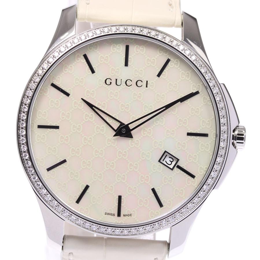 GUCCI（グッチ） ☆美品【GUCCI】グッチ Gタイムレス ダイヤベゼル
