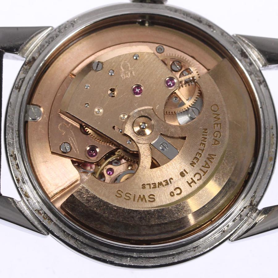 オメガ　ラウンド　cal.501 自動巻きメンズ腕時計　稼働品 OMEGA 【OMEGA】オメガ シーマスター ヴィンテージ cal.501 自動