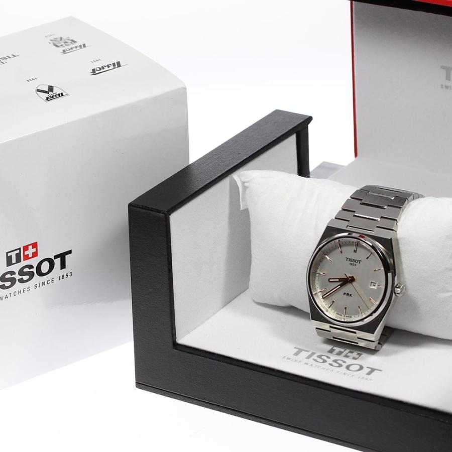 極美品！TISSOT PRX 40mm クォーツ　T137410A TISSOT PRX QUARTZ 40 MM MEN WATCH T1374101104100 - ROOK JAPAN