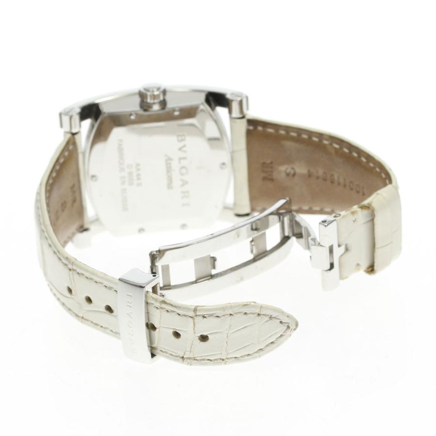 美品★ブルガリ アショーマ★ ホワイトシェル文字盤★ダイヤインデックス★44ミリ BVLGARI - 美品☆ブルガリ アショーマ☆ ホワイトシェル文字盤☆ダイヤ