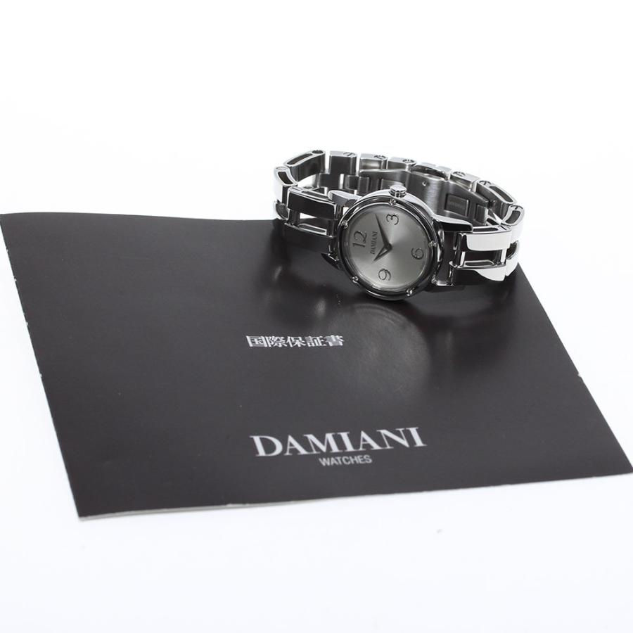 Damiani ダミアーニ Dサイド 5P ダイヤ レディース クォーツ 腕時計