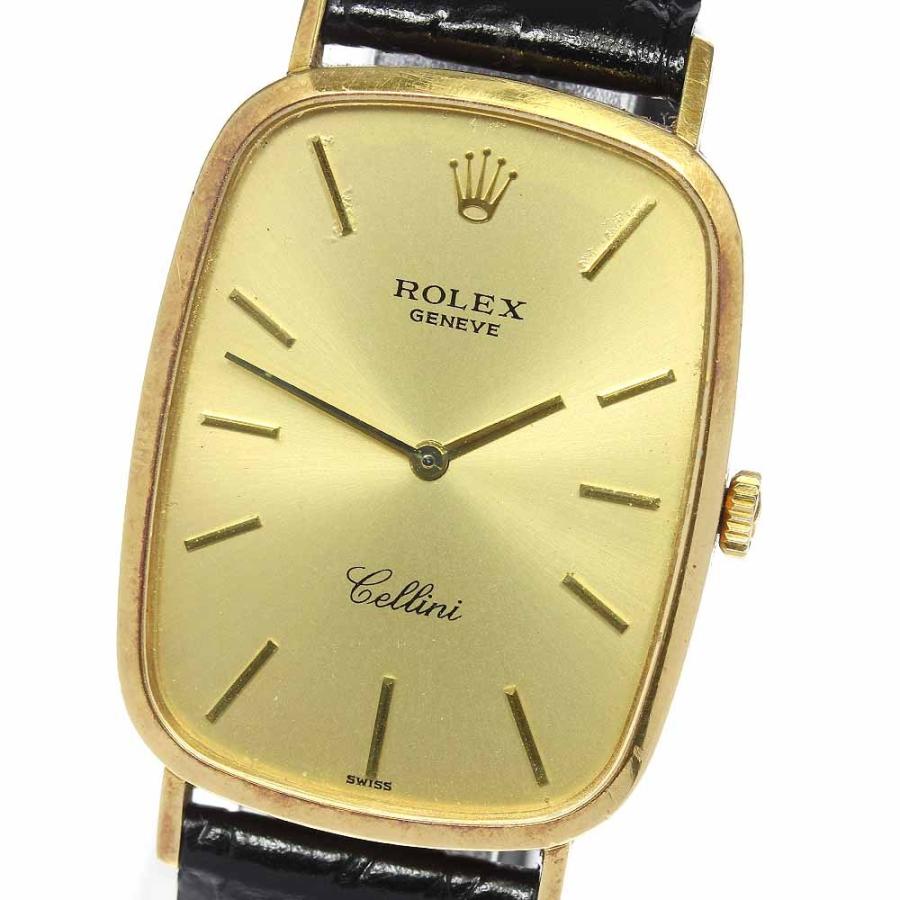 ROLEX 【ROLEX】ロレックス チェリーニ K18YG cal.1601 4113 手巻き 