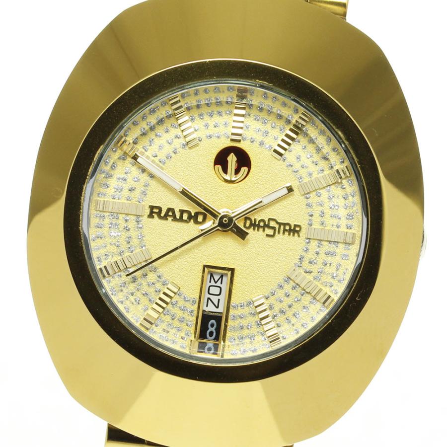 ラドー RADO 648.0413.3 ダイヤスター デイデイト 自動巻きメンズ RADO（ラドー） ☆美品【RADO】ラドー ダイアスター デイデイト