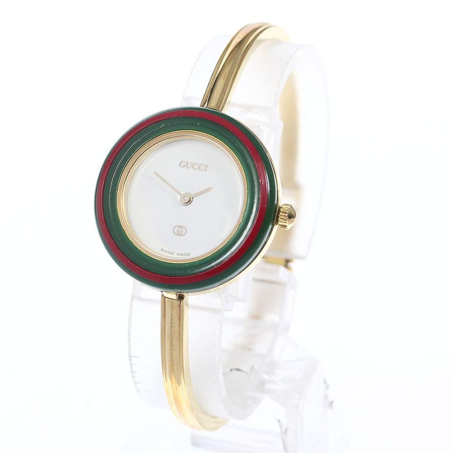 GUCCI（グッチ） GUCCI 1100-L チェンジベゼル クォーツ レディース 内