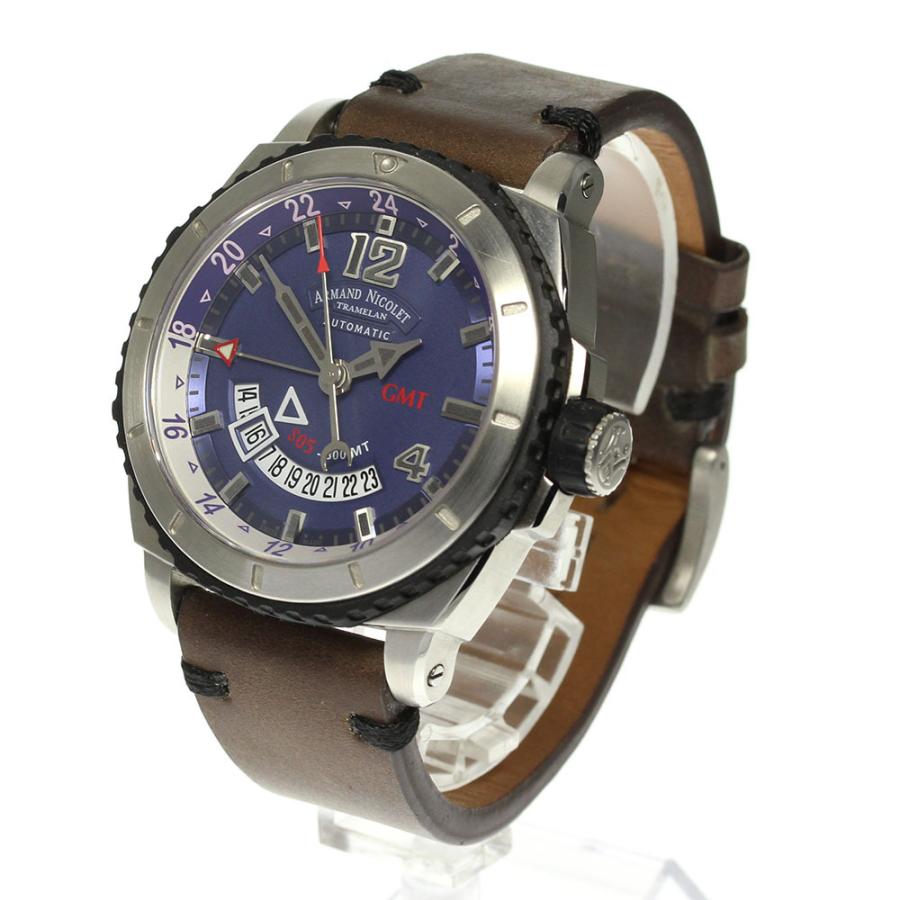 ARMAND NICOLET アルマン ニコレ　S05 ブラック　自動巻 ARMAND NICOLET アルマン ニコレS05 ブラック自動巻