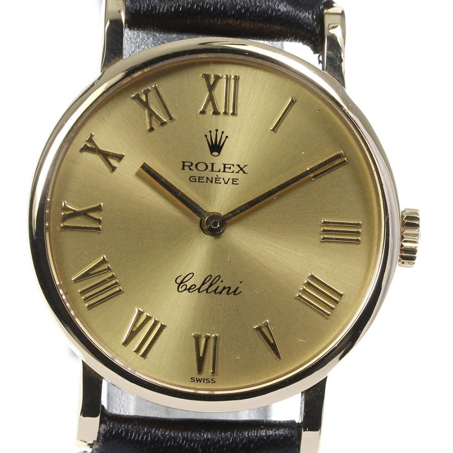 ロレックス ROLEX ヴィンテージ チェリーニ K18YG 1600 手巻き ROLEX（ロレックス） 【ROLEX】ロレックス チェリーニ K18YG cal.1600