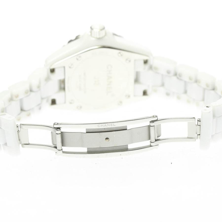 CHANEL（シャネル） 【CHANEL】シャネル J12 白セラミック 12Pダイヤ