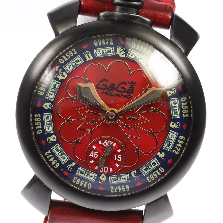 ガガミラノ／マヌアーレ48 ラスベガス／手巻 稼働品 GaGa MILANO（ガガミラノ） 【GaGa MILANO】ガガミラノ マヌアーレ48