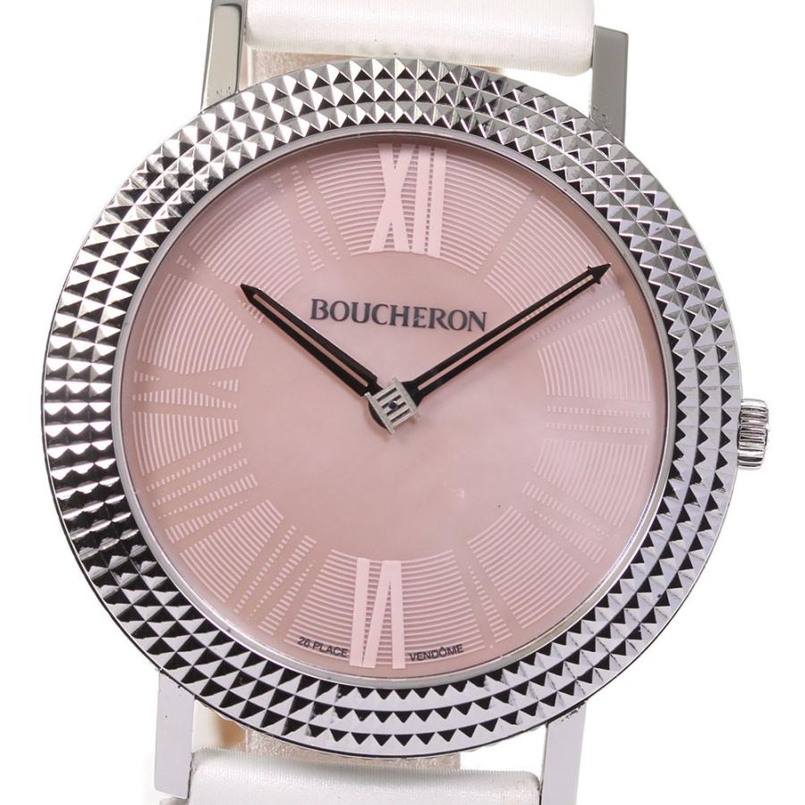 ブシュロン ロンド メンズ クロー·ド·パリ 付属品有 美品 BOUCHERON（ブシュロン） ☆美品【Boucheron】ブシュロン ロンド