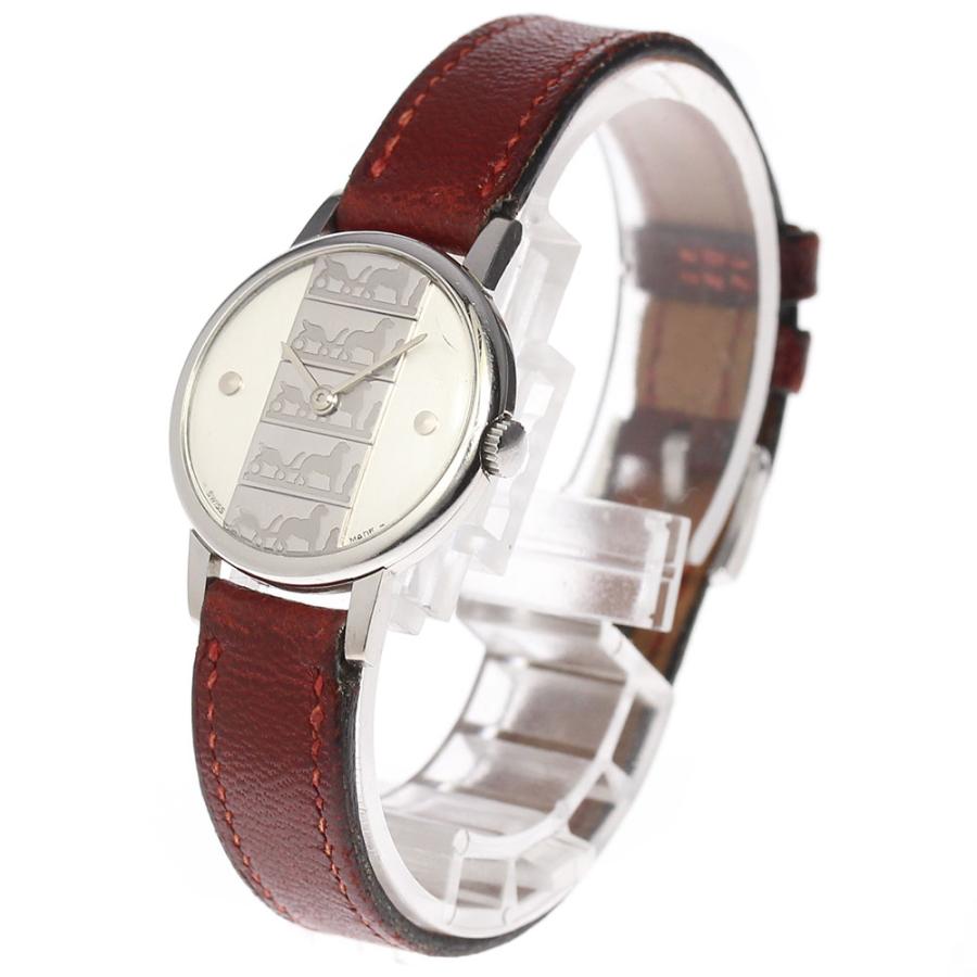 HERMES　エルメス　レザー腕時計 HERMES エルメス 手巻き レディース _655245 : CLOSER Yahoo!ショップ