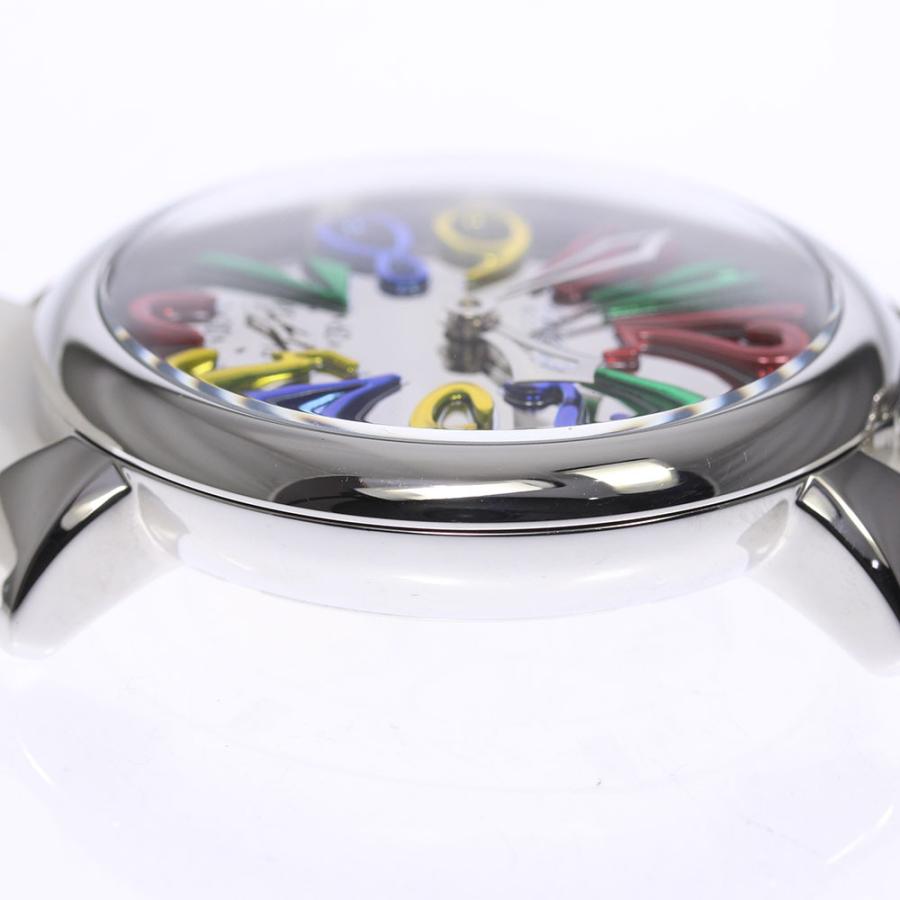 ☆美品【GaGa MILANO】ガガミラノ マヌアーレ48 ミラー 500本限定 5210 